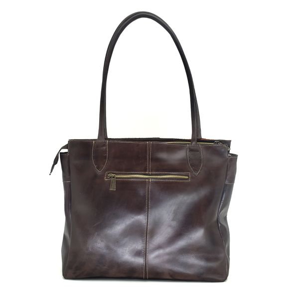 Bolsa BG 009 Café 100% em couro