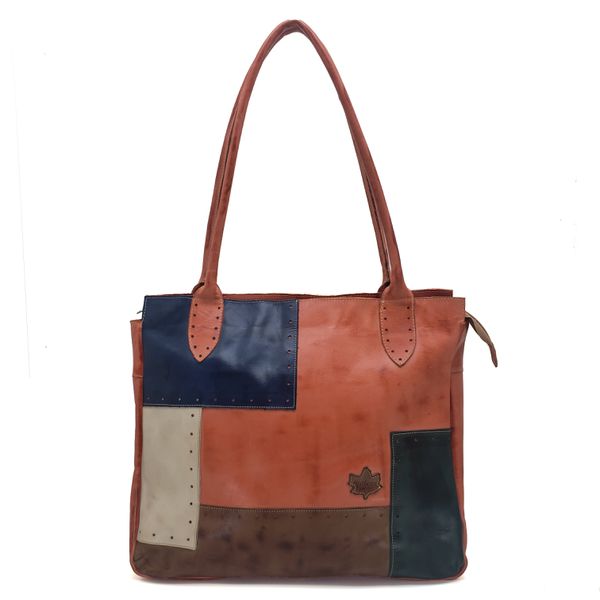 Bolsa BG 009 Coral 100% em couro - BG009-0601 - Drilean