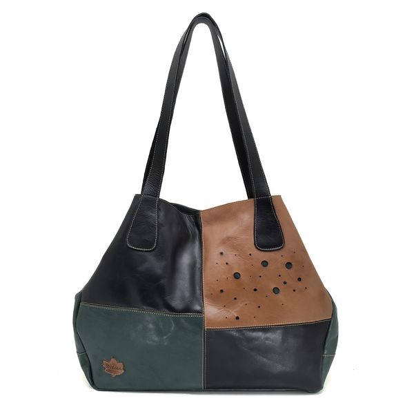 Bolsa BG 010 Verde 100% em couro - BG010-0620 - Drilean