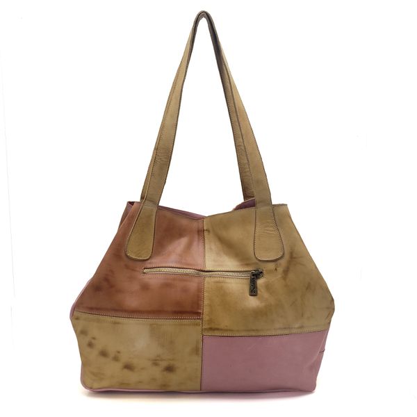 Bolsa BG 010 Rose 100% em couro