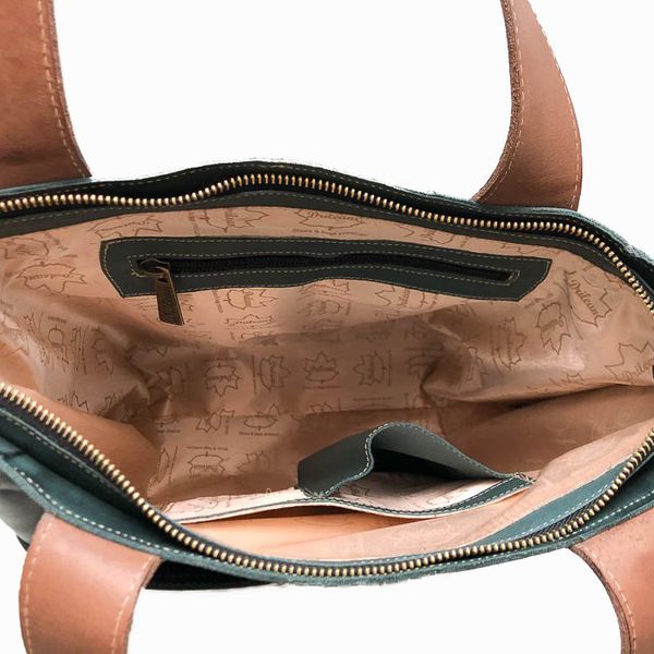 Bolsa BG 013 Cachorro Verde 100% em couro
