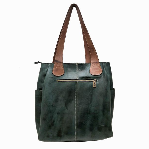 Bolsa BG 013 Cachorro Verde 100% em couro