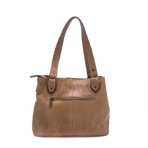 Bolsa BM 005 Caramelo 100% couro