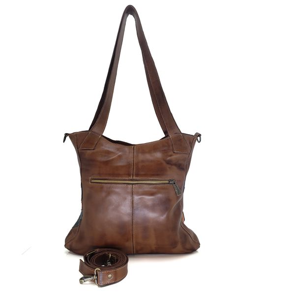 Bolsa BM 021 Castanho 100% couro