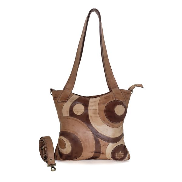 Bolsa BM 021 Caramelo 100% couro