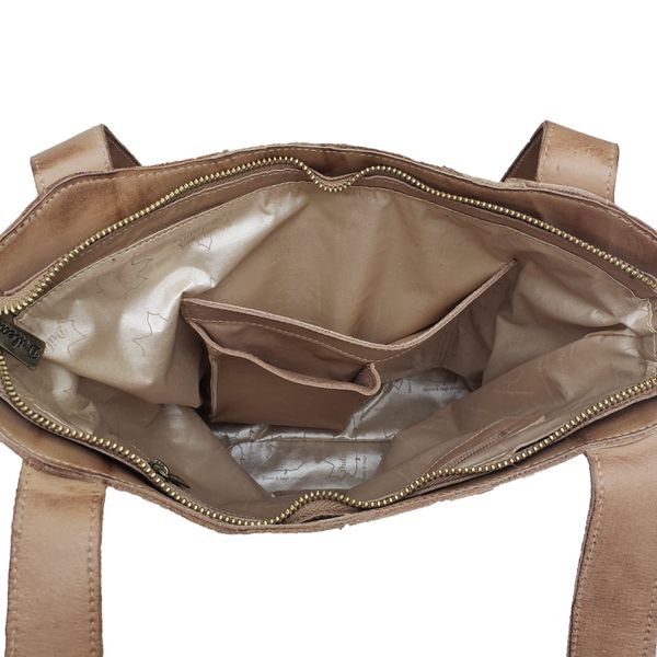 Bolsa BM 021 Caramelo 100% couro