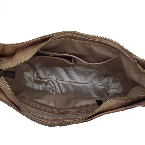 Bolsa BM 023 Caramelo 100% couro