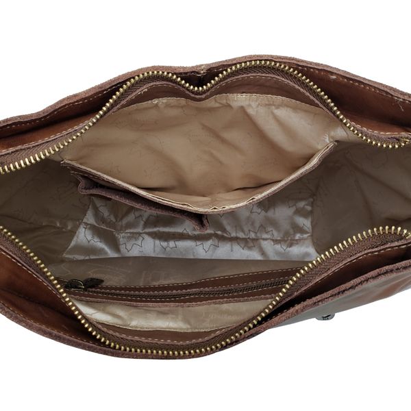 Bolsa BM 023 Castanho 100% couro