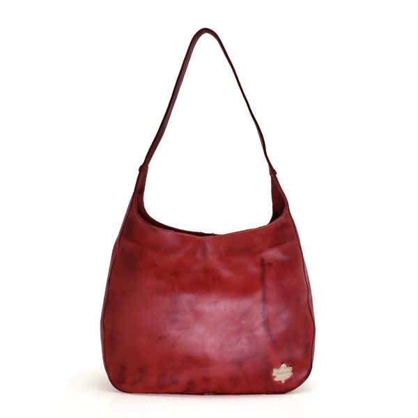 Bolsa BM 023 Vermelho 100% couro - BM023-0518 - Drilean