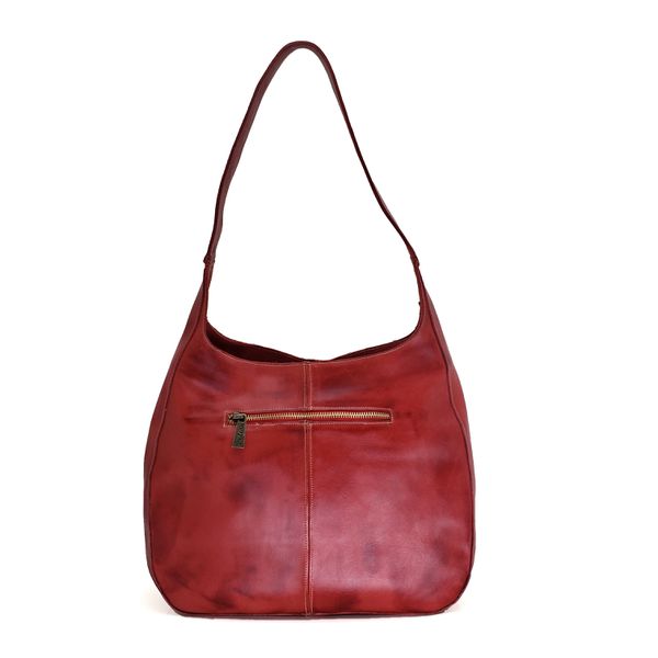 Bolsa BM 023 Vermelho 100% couro
