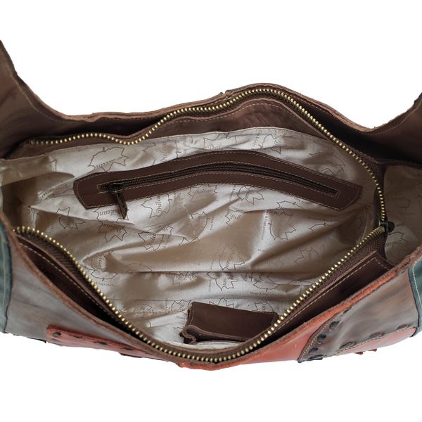Bolsa BM 024 Castanho 100% couro