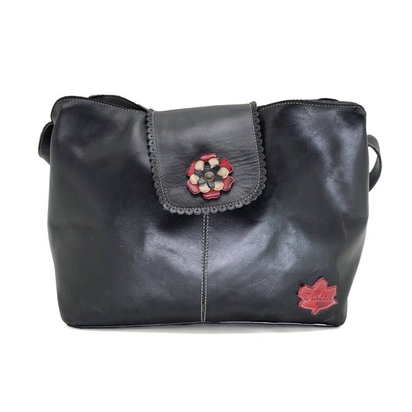 Bolsa BP 003 Preto 100% em couro - BP003-0431 - Drilean