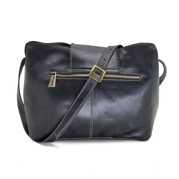 Bolsa BP 003 Preto 100% em couro