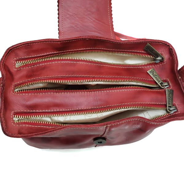 Bolsa BP 003 Vermelho 100% em couro
