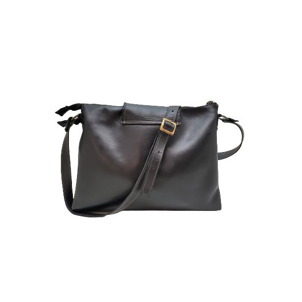 Bolsa BP 006 Preto 100% em couro