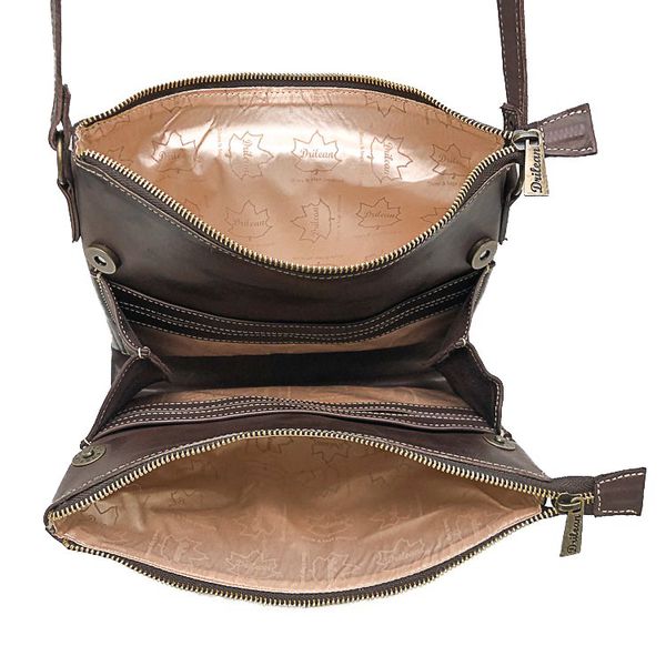Bolsa BP 006 Café 100% em couro