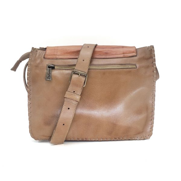 Bolsa BP 017 Caramelo 100% em couro