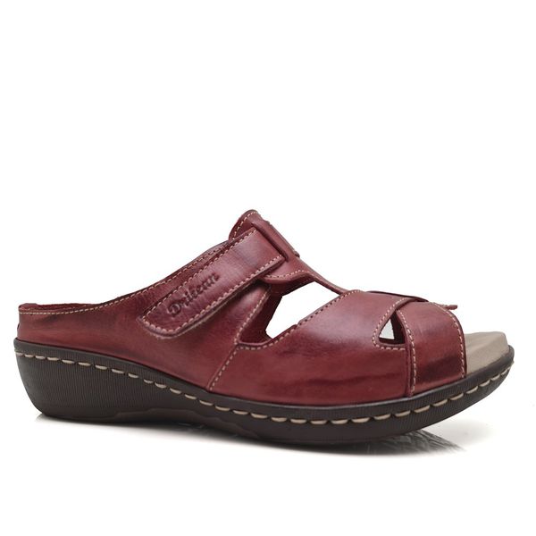 Sandália MA031 VERMELHO com palmilha em Gel - 34 - 35 OUTLET