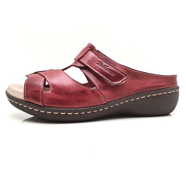 Sandália MA031 VERMELHO com palmilha em Gel - 34 - 35 OUTLET