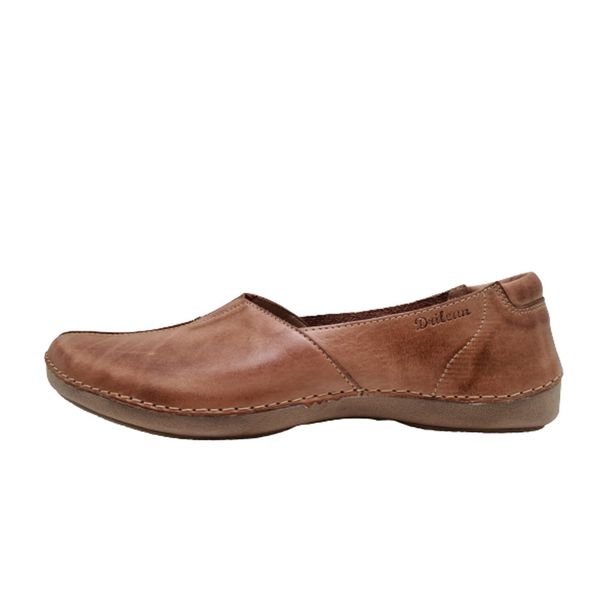 Sapatilha CR005 CARAMELO 100% em couro com palmilha em GEL - 34 OUTLET