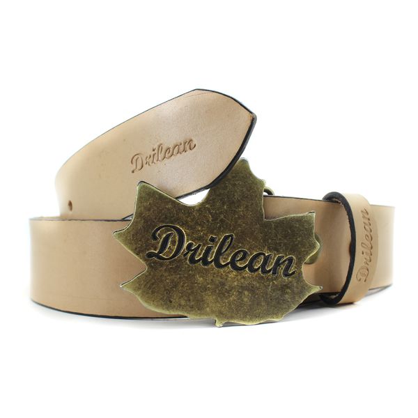 Cinto Drilean Feminino Off White com Fivela Drilea... - Drilean