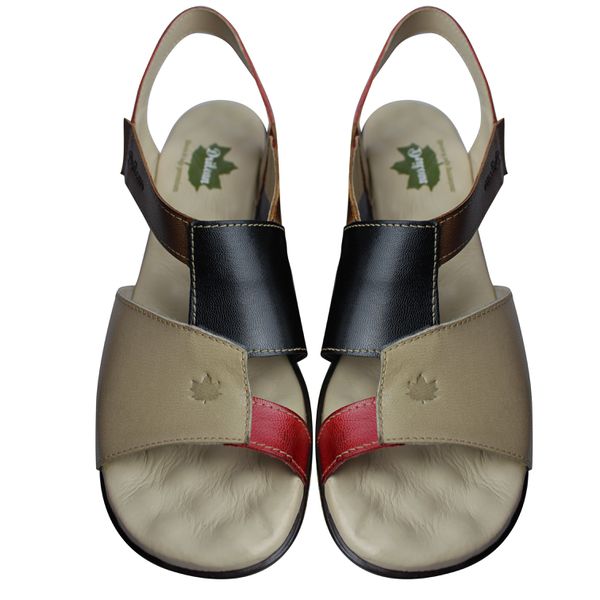 Sandália de Salto Feminina em Couro Legítimo Fendi e Palmilha Gel - BR 053