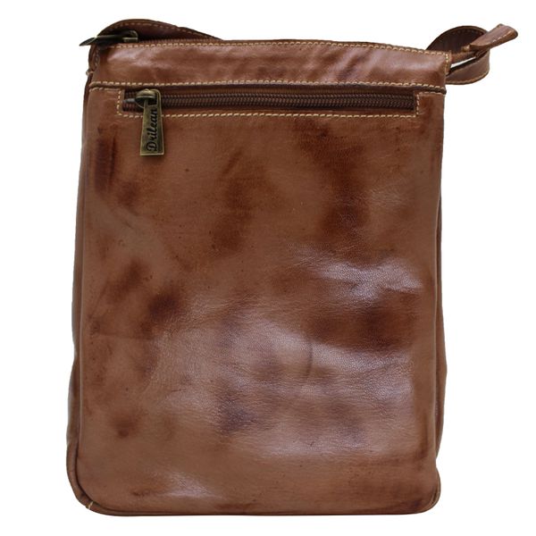 Bolsa BP 033 Castanho - Caramelo 100% em couro