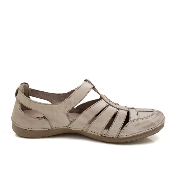 Sapatilha CR 010 Off White 100% couro com palmilha GEL