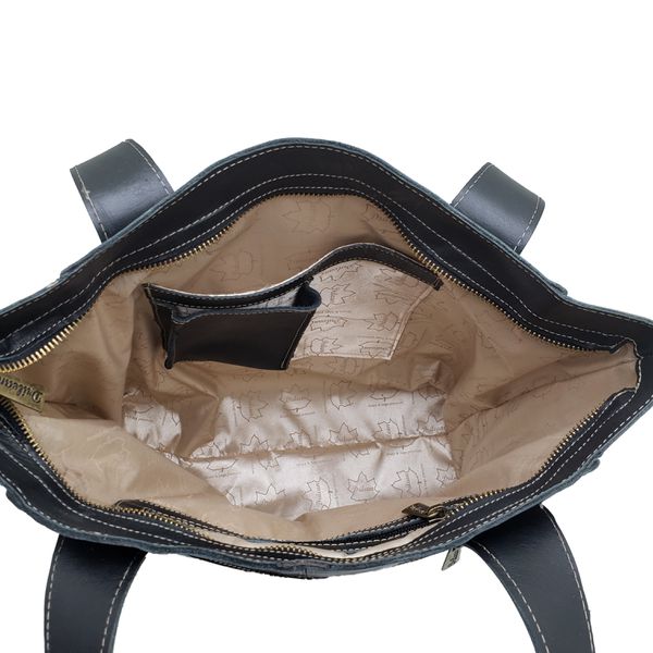 Bolsa BG 026 Preto 100% em couro