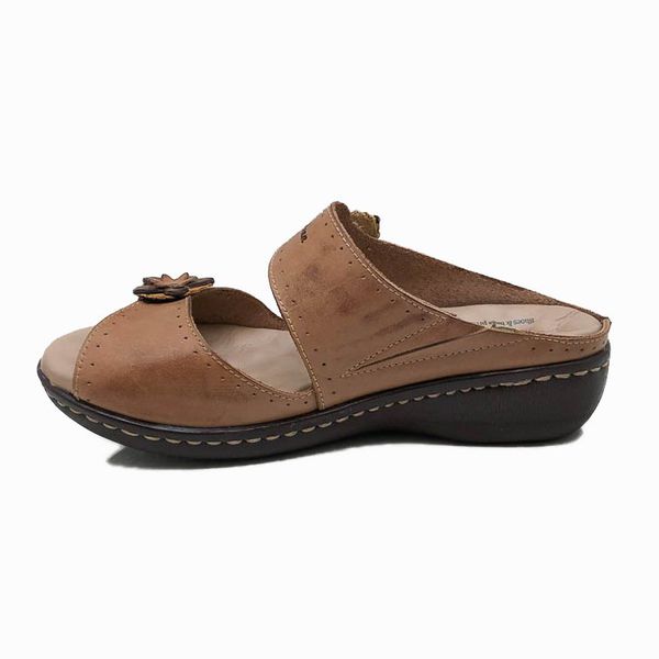 Sandália Feminina Anatomica Couro Legítimo e Palmilha Gel - Caramelo (MA 042) 34 OUTLET
