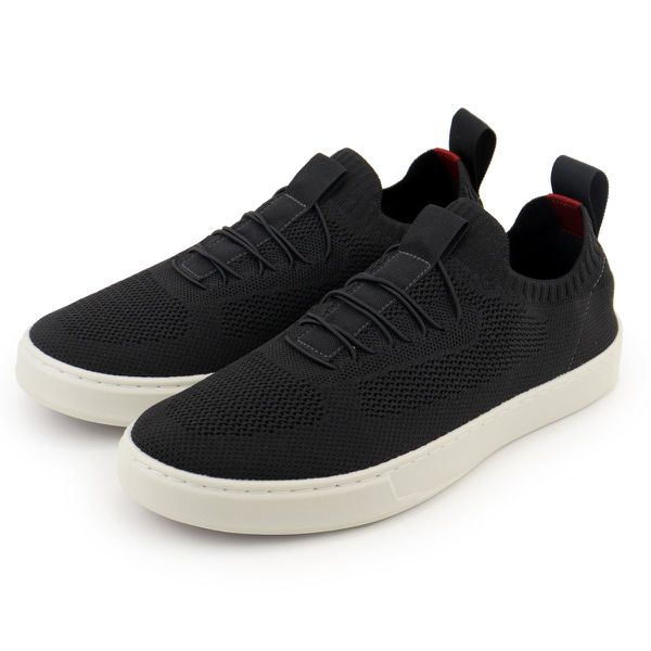 Tênis Masculino Casual Meia Preto - Ref: 7000
