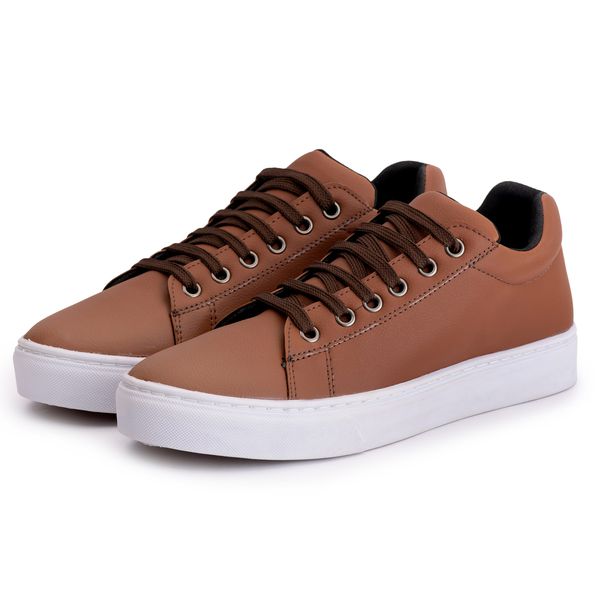 Tênis Casual Feminino Caramelo - Ref: 8402
