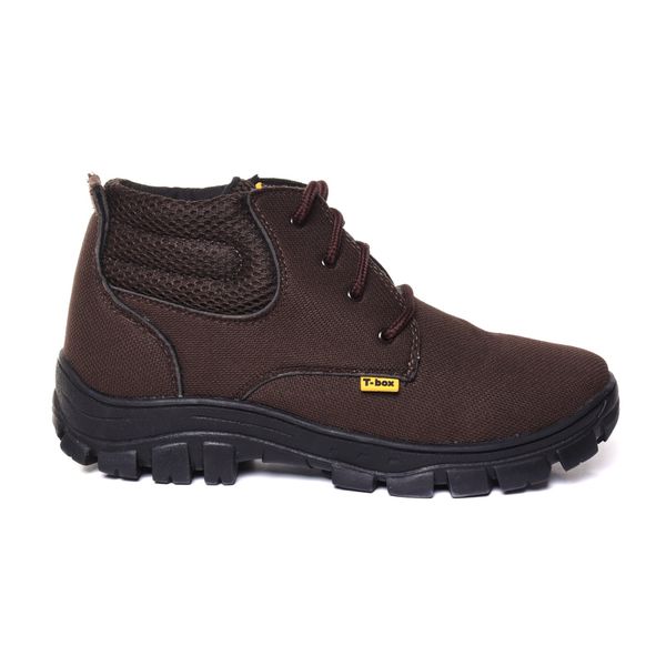 Bota de Segurança Masculina Adventure Thor Café, Cano Médio com – CA 45.651 