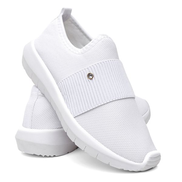 Tênis Feminino Meia - 3018 Branco