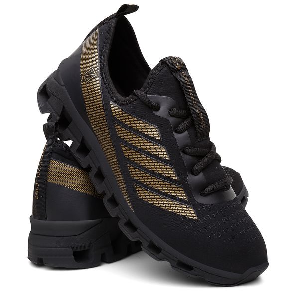 Tênis Masculino REF OPTIMUS / Preto+Dourado