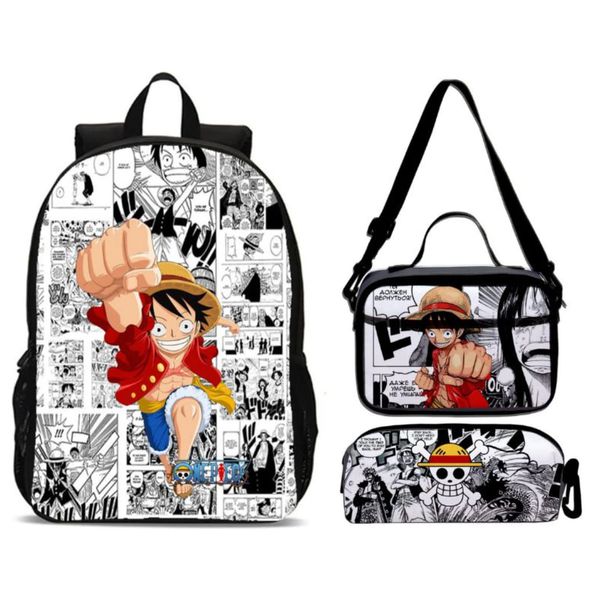 Kit Mochila Simples Naruto 2