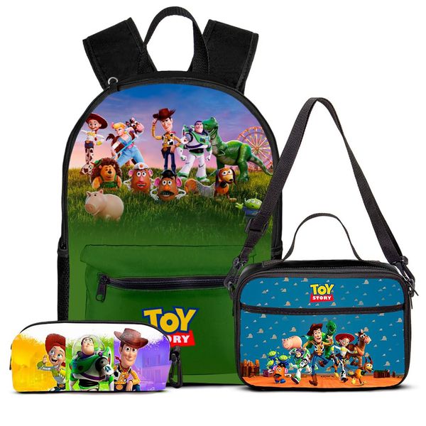 Kit Mochila c/ bolso Toy Story