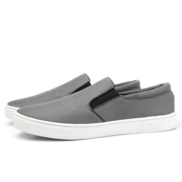 Iate Slip on Casual Cinza