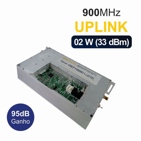 Módulo de Potência Uplink 900Mhz 33dBm 95dB 