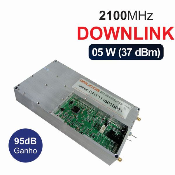 Módulo de Potência Downlink 2100Mhz 37dBm 95dB 