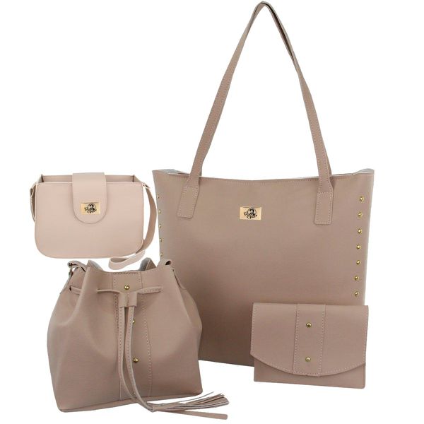 Kit 4 Bolsas Feminino Tony