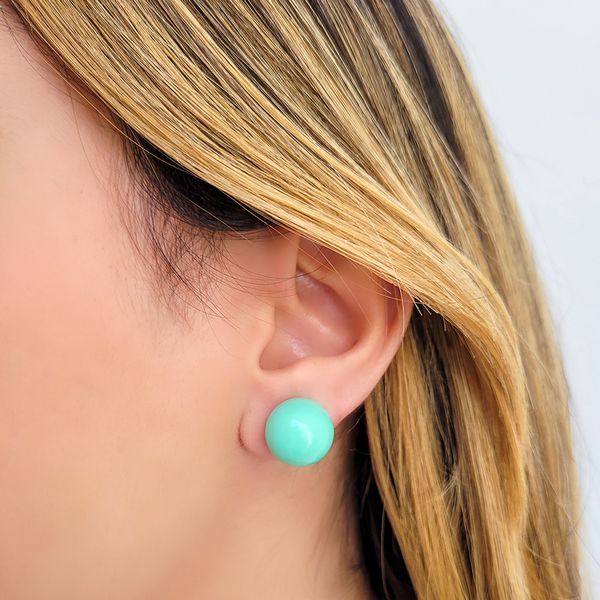 BRINCO BOLÃO VERDE ÁGUA
