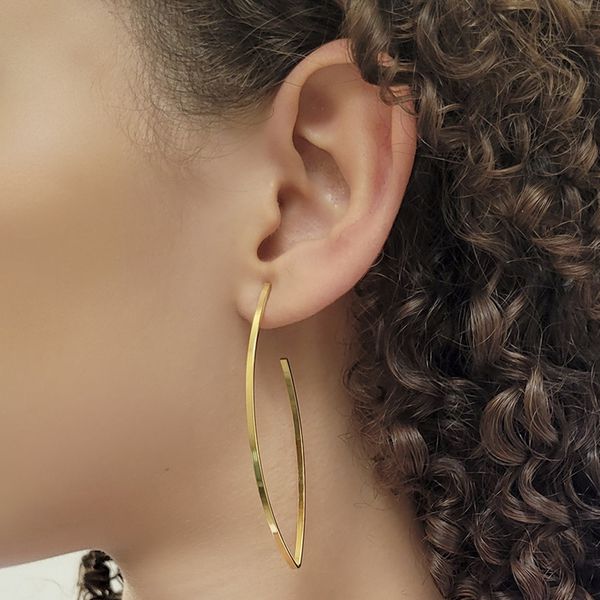 BRINCO GANCHO DOURADO G