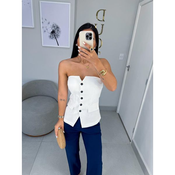 Blusa Catarina branca