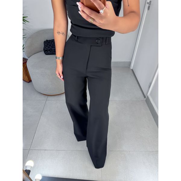 Calça alfaiataria Jasmine preto