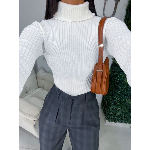 Body Tricot branco