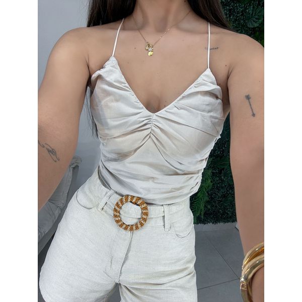 Cropped sarja areia