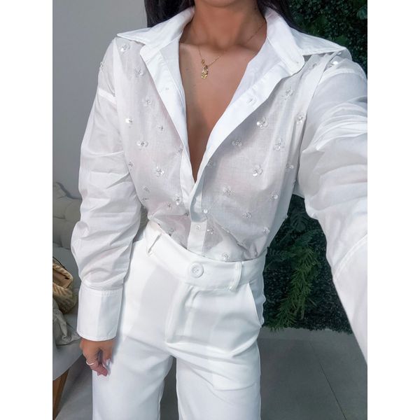 Camisa Pietra branca