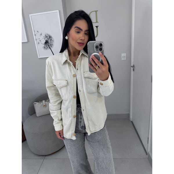 Camisa sarja off white