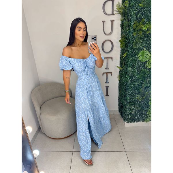 Vestido Mabel azul